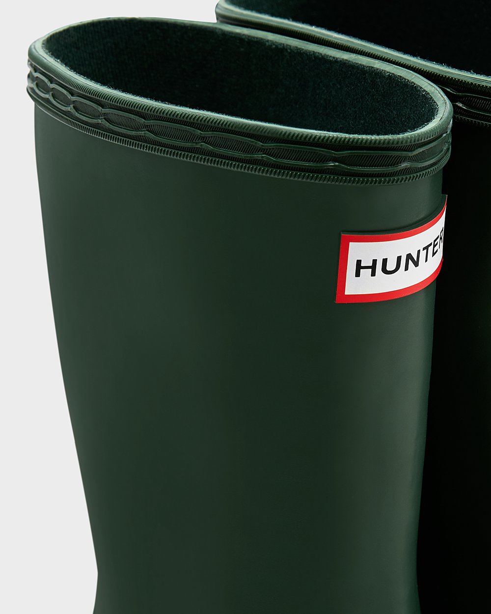 Kids Hunter Original First Classic - Rain Boots Green - 3976-DQPOB